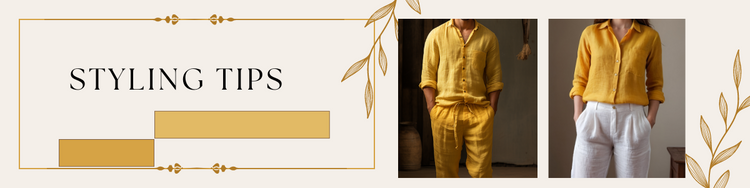 Color Theory - Yellow - OrganoLinen