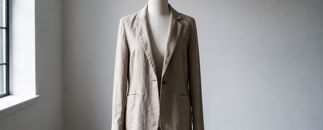Who Provides Made-to-Measure Linen Blazers for Casual Wear?