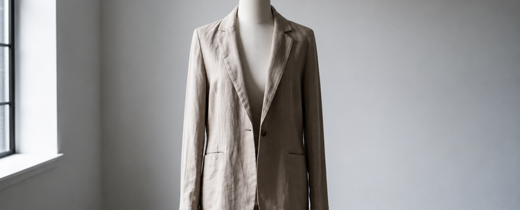 Who Provides Made-to-Measure Linen Blazers for Casual Wear?