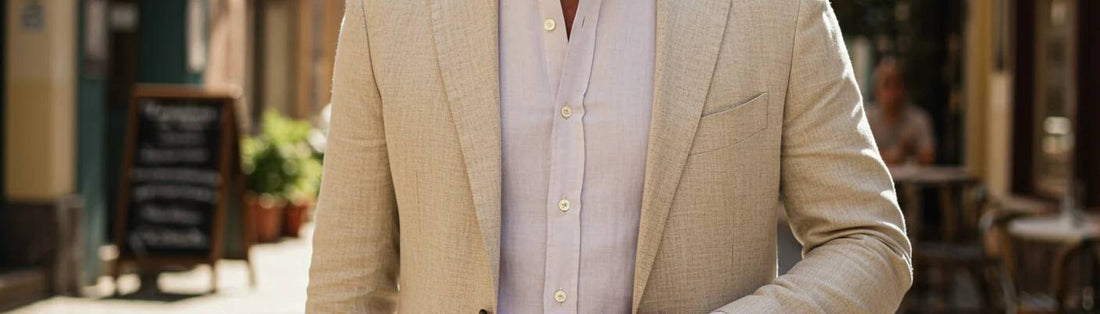 How to Choose the Right Linen Suit for a Wedding