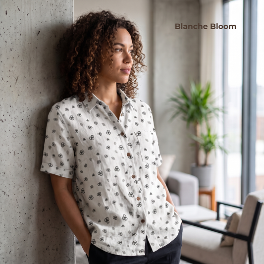 Chemise en pur lin SUNNY