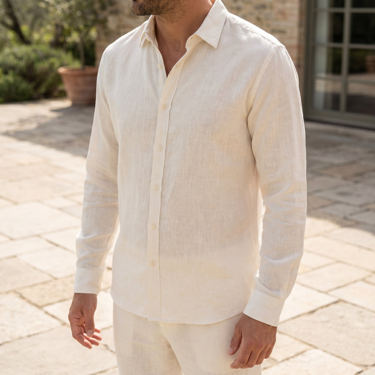 Men's Pure Linen Set – Cove by OrganoLinen