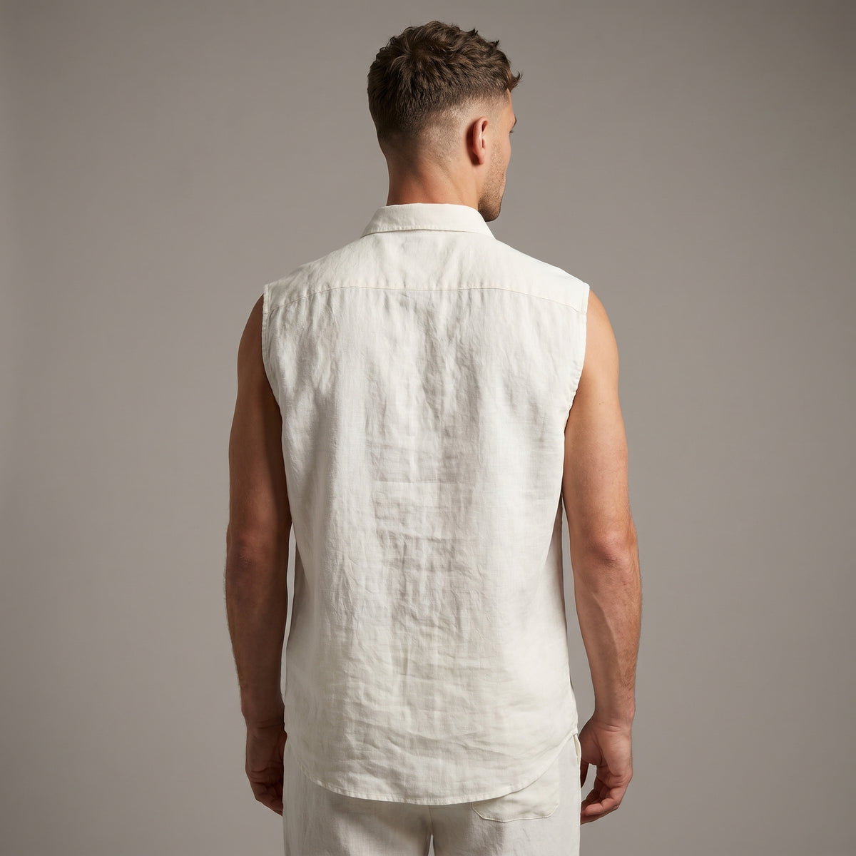 Men's Pure Linen Set – Drift by OrganoLinen