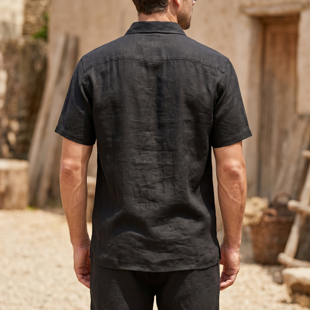 Men's Pure Linen Set – Noa by OrganoLinen
