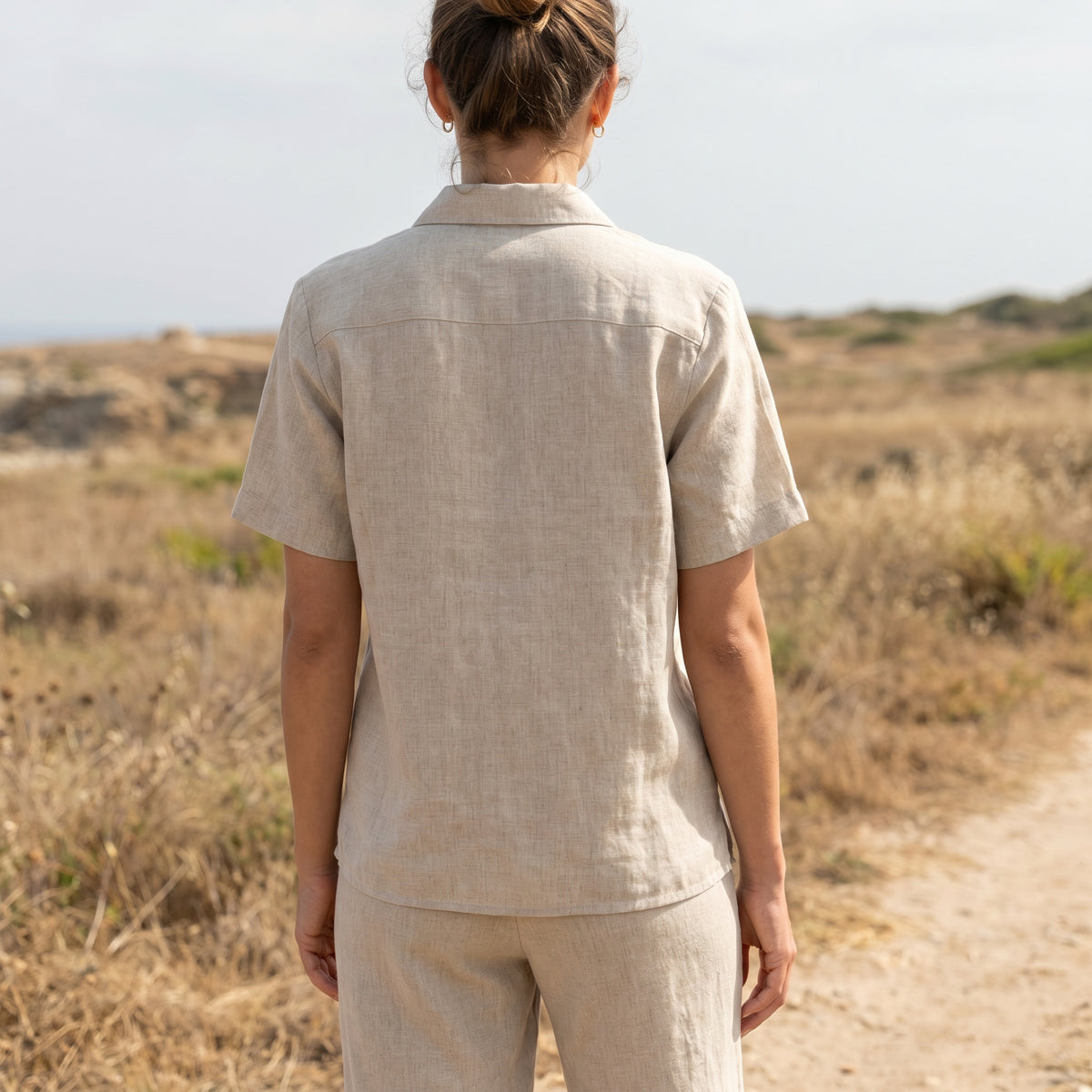 Women's Pure Linen Set – Sora by OrganoLinen
