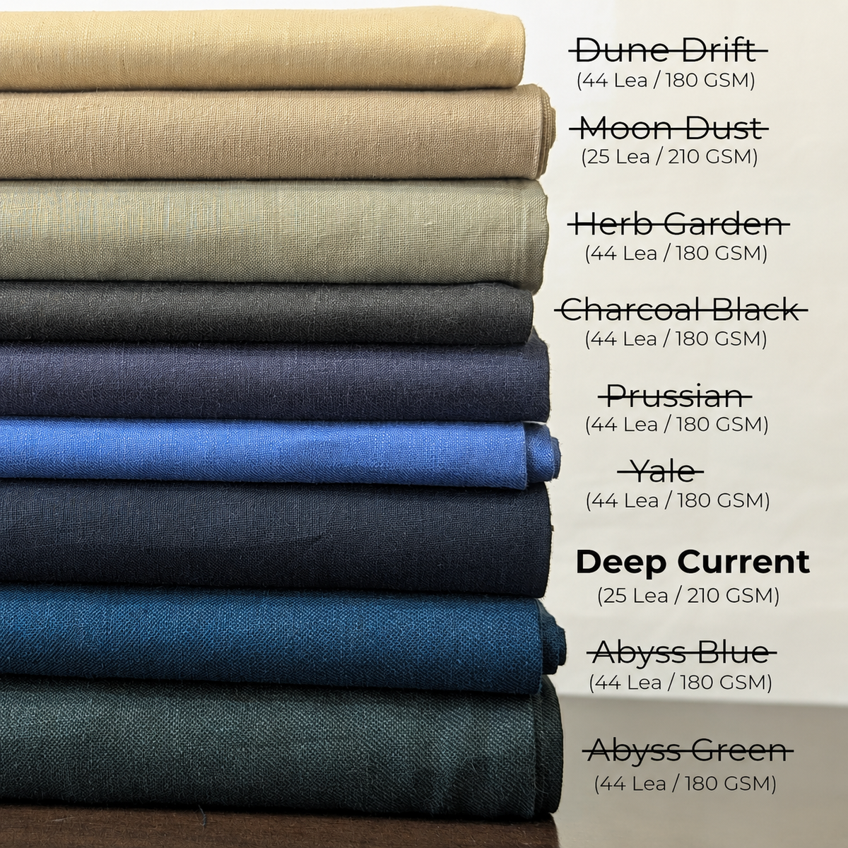 Custom Linen Café Curtain – Wisp by OrganoLinen