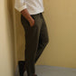 Men's Pure Linen Pants in Abyss Green – Echo by OrganoLinen