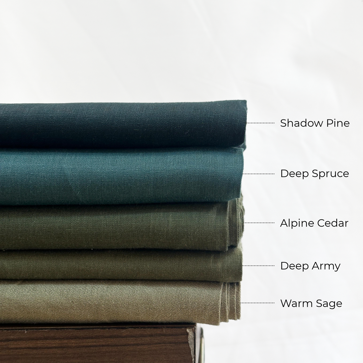 Women's Green Linen Shirt – Forest by OrganoLinen