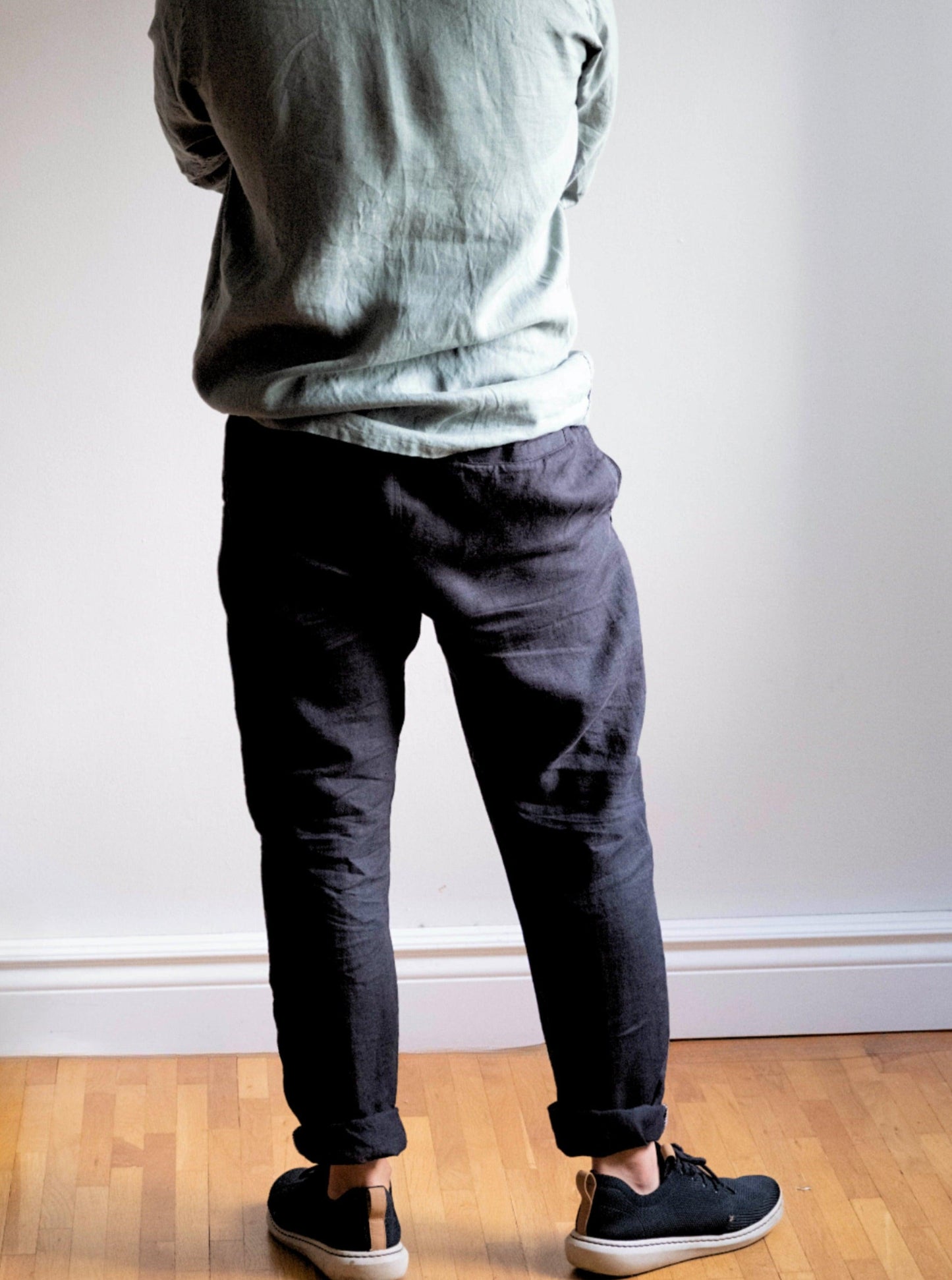 HUGO Natural Linen Pants - OrganoLinen