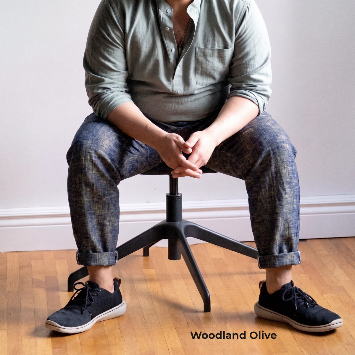Men's Plus Size Pure Linen Pants in Woodland Olive – Hugo by OrganoLinen