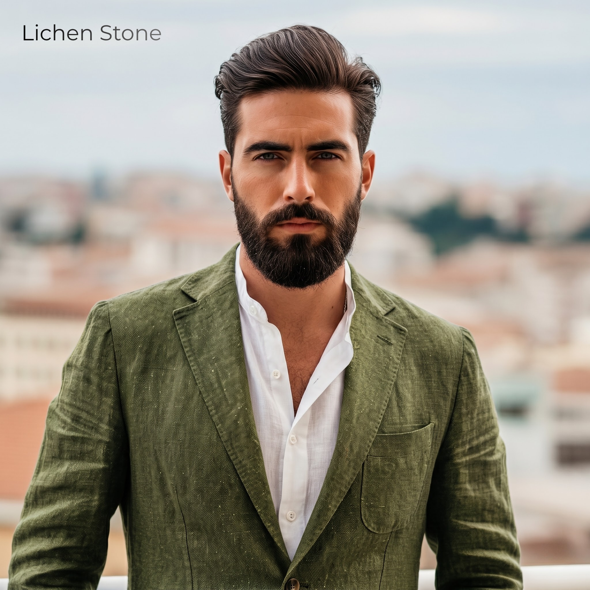 ATLAS Men’s Linen Suit – Unlined 2-Piece Tailored Set
