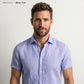 Men's Blue Linen Shirt – Harbor by OrganoLinen
