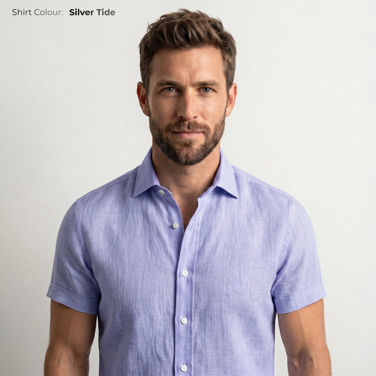 Men's Blue Linen Shirt – Harbor by OrganoLinen