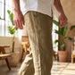 Men's linen pants in Olive Earth – Hugo by OrganoLinen