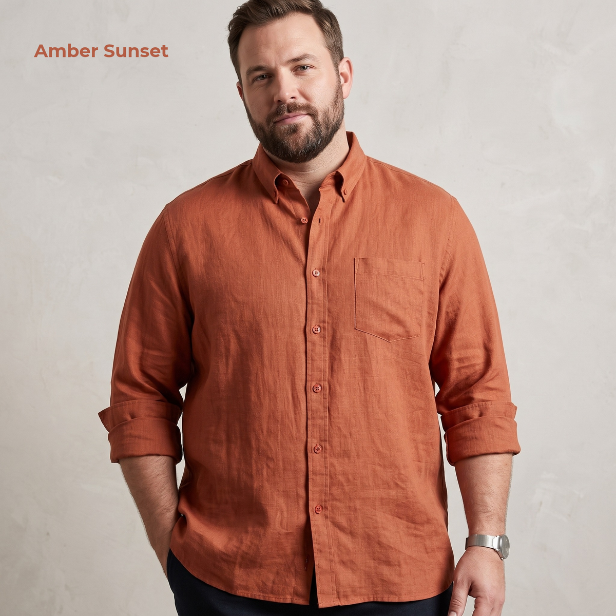 Chemise en pur lin EMBER
