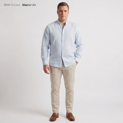 Chemise en pur lin HARBOUR