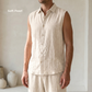 Men's Pure Linen Set in Soft Pearl – Drift by OrganoLinen