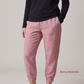 Women's Pure Linen Jogger Pants in Berry Bramble – Arlo by OrganoLinen