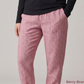 Women's Pure Linen Jogger Pants in Berry Bramble – Arlo by OrganoLinen