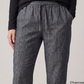 Women's Pure Linen Jogger Pants in Charcoal Bay – Arlo by OrganoLinen