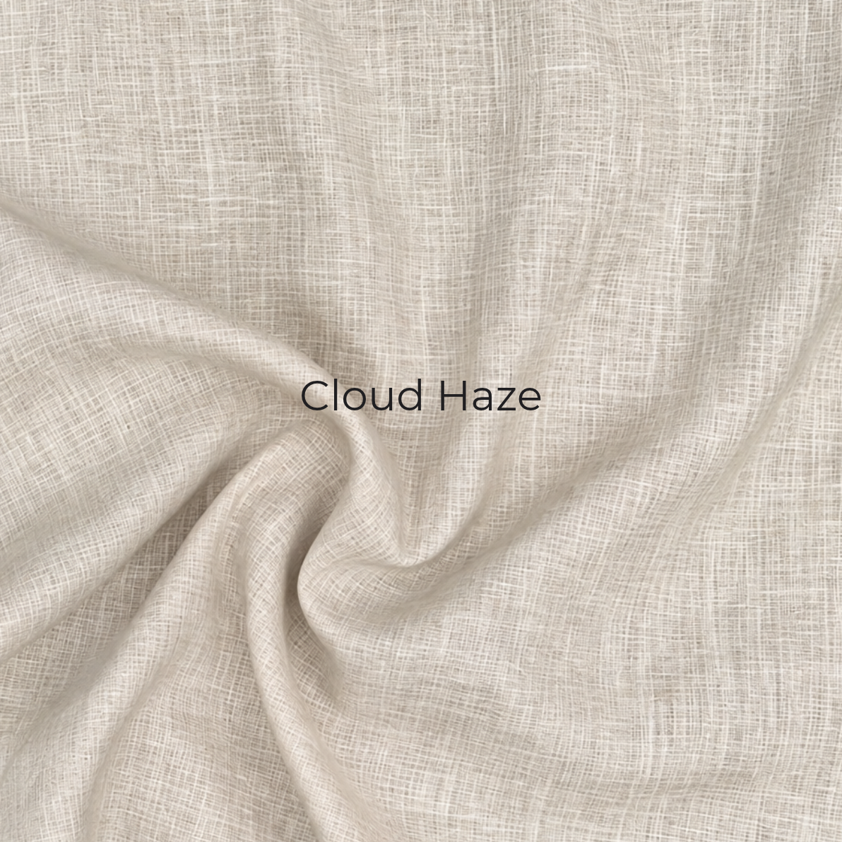 CALM Pure Linen 120" Wide Fabric – Textured Linen for Bedding, Curtains and Suits