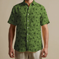 Men's Printed Linen Shirt in Lush Tangle – Forestwind by OrganoLinen