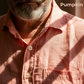 Men's Linen Shirt in Pumpkin – Harvest by OrganoLinen