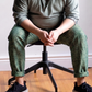 Men's Plus Size Pure Linen Pants in Lichen Stone – Hugo by OrganoLinen