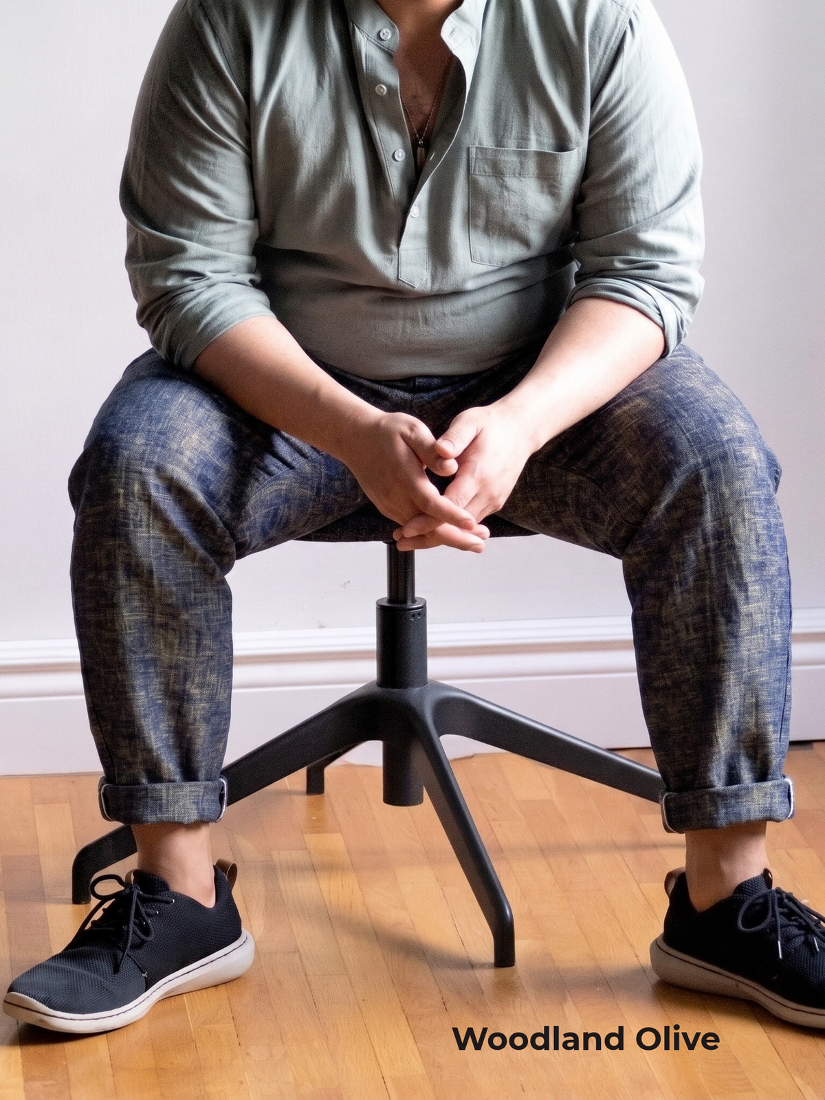 Men's Plus Size Pure Linen Pants in Woodland Olive – Hugo by OrganoLinen