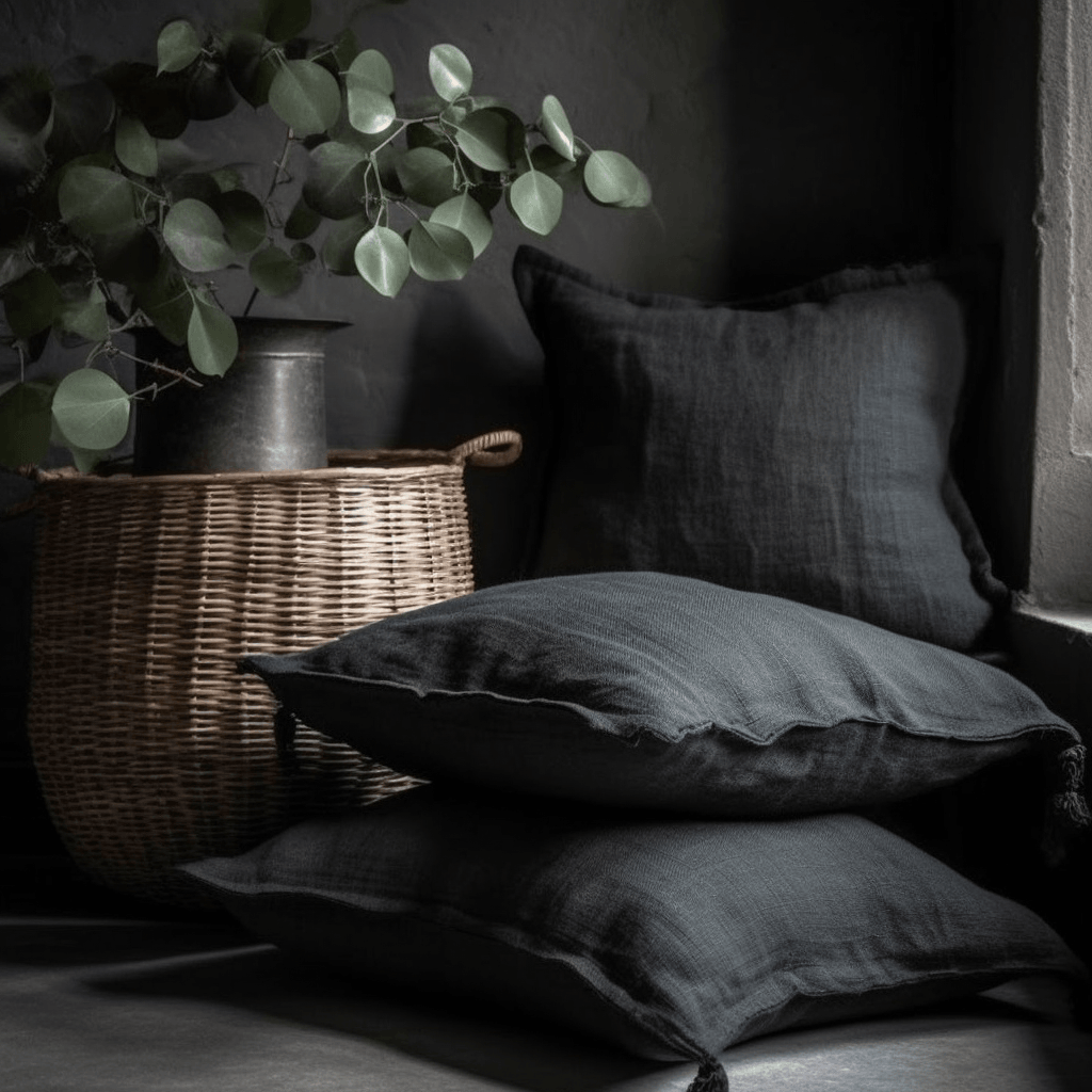 Rectangle 100% Linen Pillow cover for Sofa, Bed and Couch Decorative – Cozy by OrganoLinen