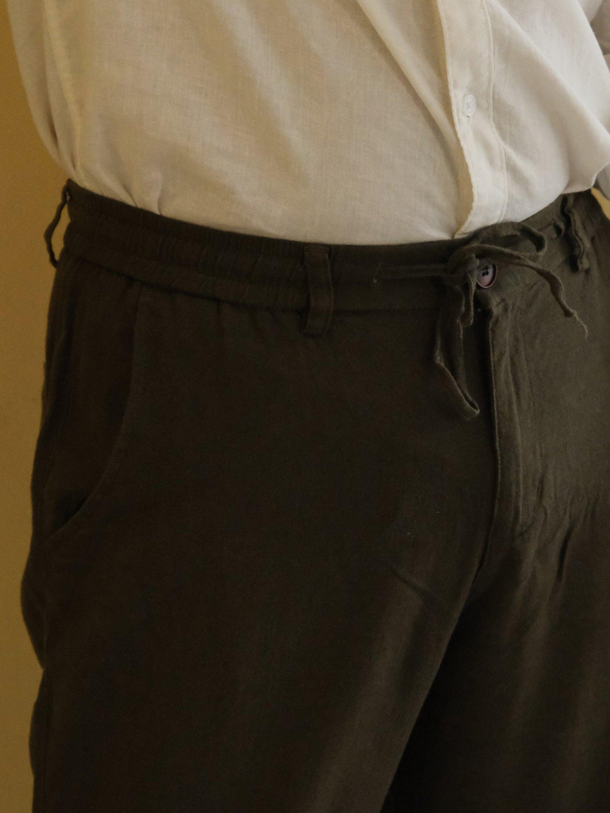 Men's Pure Linen Pants – Echo by OrganoLinen
