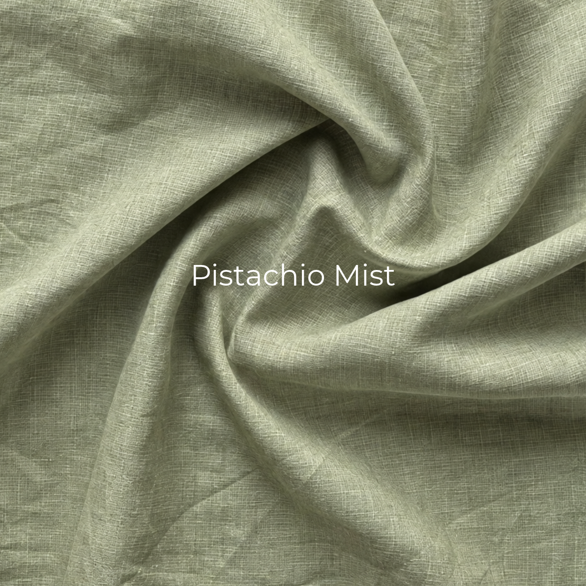 CALM Pure Linen 120" Wide Fabric – Textured Linen for Bedding, Curtains and Suits