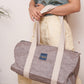 Pure Linen Travel Bag – Root by OrganoLinen