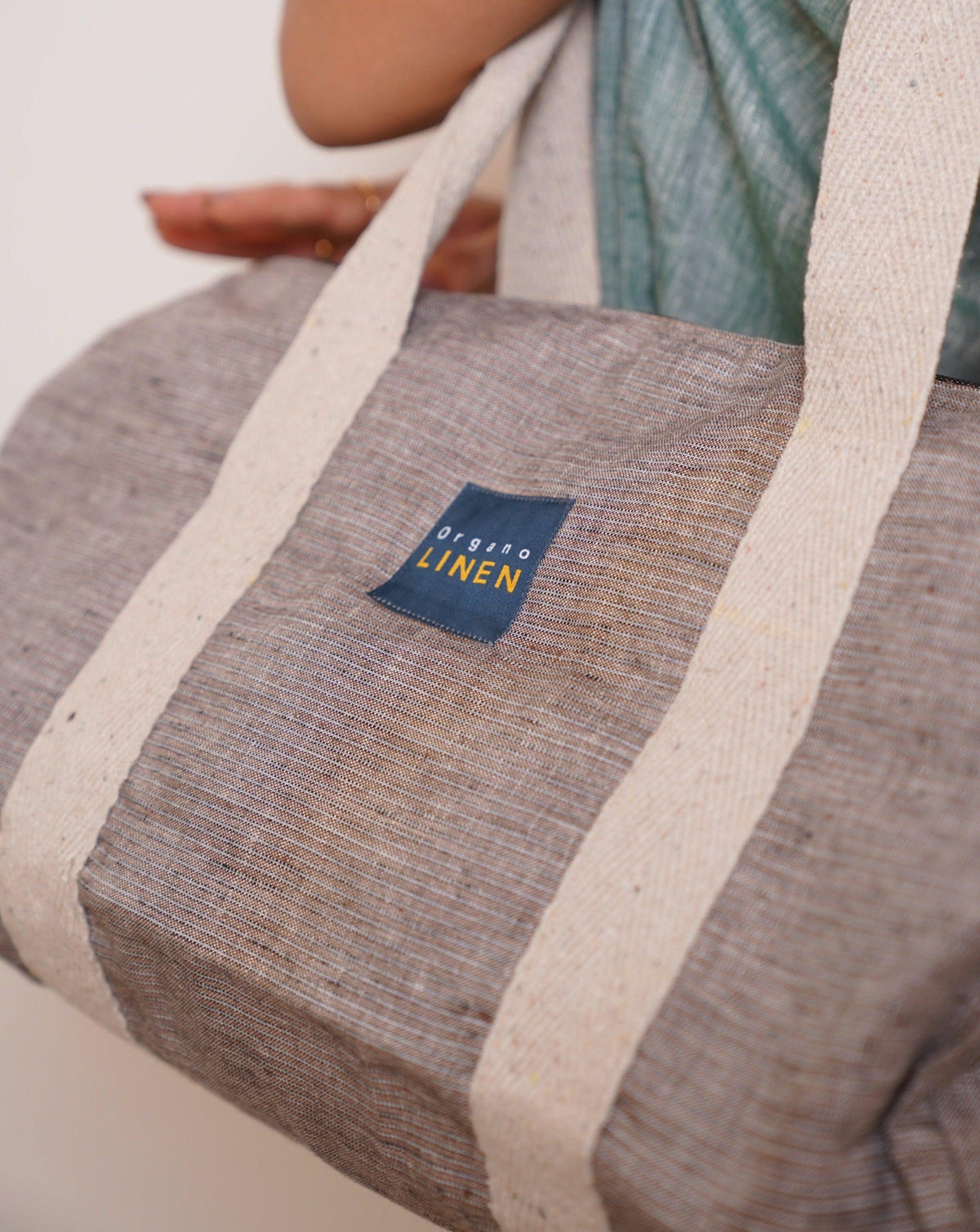 Pure Linen Travel Bag – Root by OrganoLinen