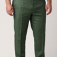 Men's Plus Size Pure Linen Pants in Emerald Coast – Roma by OrganoLinen