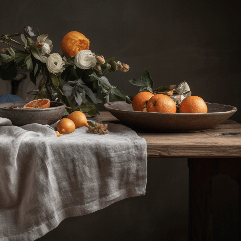 Linen Table Runner – Sova by OrganoLinen