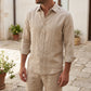 Men's Pure Linen Set – Vale by OrganoLinen