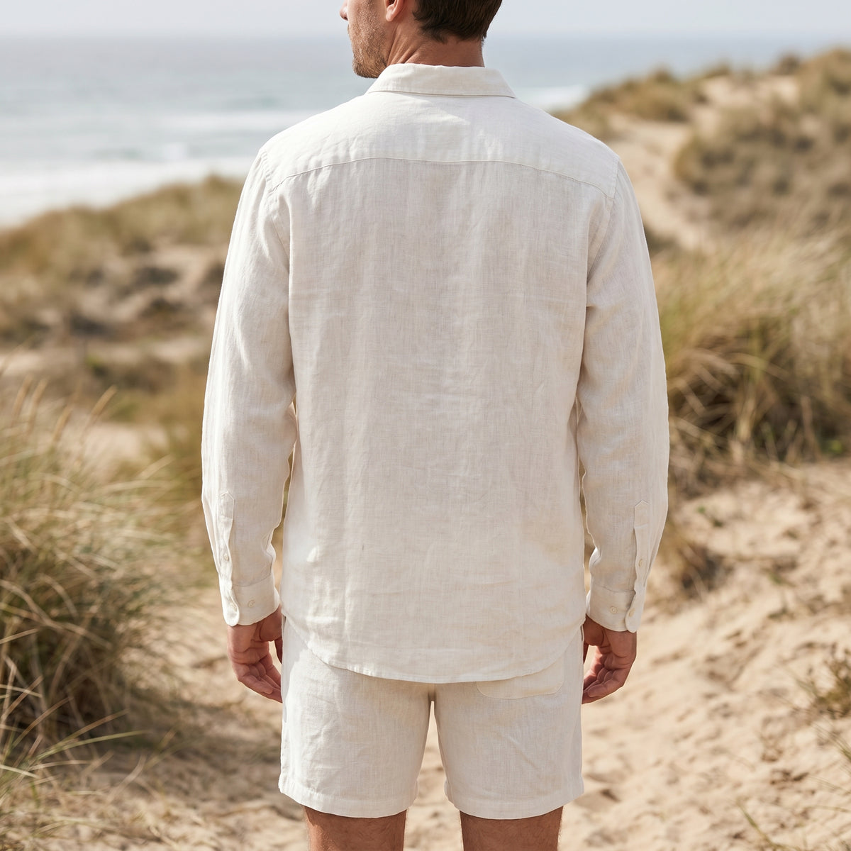 Men's Pure Linen Set – Vale by OrganoLinen