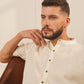 Men's Kurta Linen Shirt – Avi by OrganoLinen