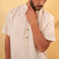 Men's Kurta Linen Shirt – Avi by OrganoLinen