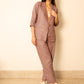 JULIET Linen Pant Suit for Women - OrganoLinen